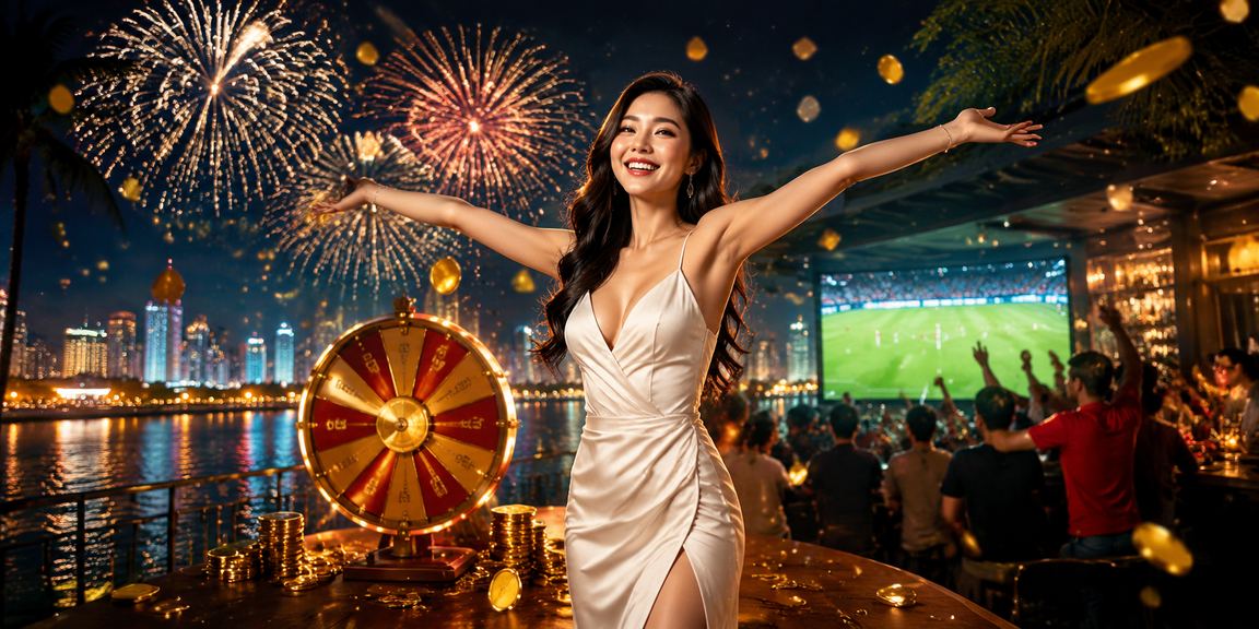 Bàn roulette sang trọng tại sự kiện giải trí cao cấp ở Hà Nội
